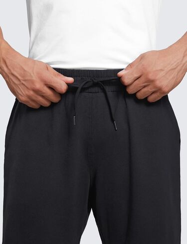 CRZ Yoga Cloud Jersey Mens Lounge شورتات عرق خفيفة الوزن - 7 '' 'ناعم التنفس للتمرين غير الرسمي مع جيوب in Saudi Arabia