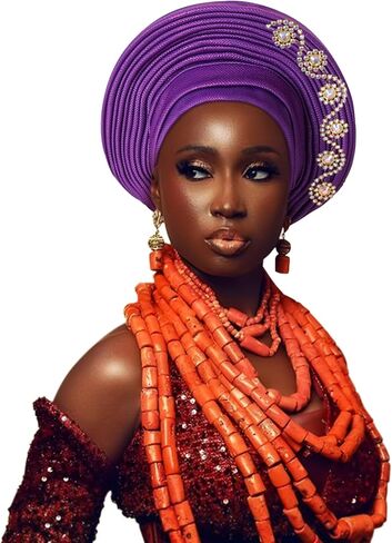 Exquisite African Turbans, Hats, and Nigerian Gele Headties Stylish African Head Wraps and Auto Gele Head Ties in Saudi Arabia
