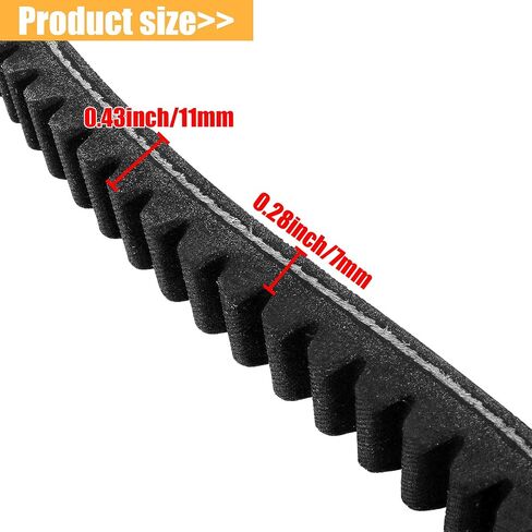 2 Pcs Drive Belt Clutch Compatible with Hammerhead 80T TrailMaster Mid XRX Mud Head Go Kart 6.5HP Engine 9.110.018-9.100.018-725 30 Series Torque Converter 9110018 9100018725 Go-Karts 725 in Saudi Arabia