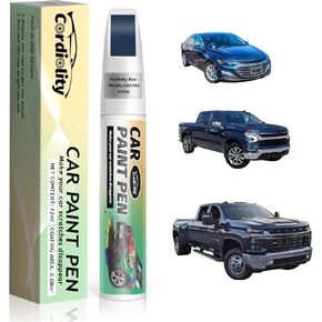 Car Touch Up Paint Sharkskin/Sterling Gray Metallic(GXD/WA130H) for Chevrolet, Color Accurate Car Scratch Repair Remover Pen Fix Auto Paint Chips and Nicks