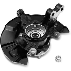 A-Premium Front Left Steering Knuckle & Wheel Bearing Hub Assembly Compatible with Toyota Matrix 2009 2010 2011 2012 2013, 2.4L, AWD, Driver Side