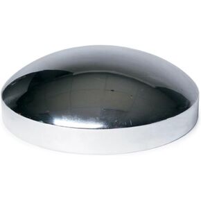 United Pacific Industries 10202upi Chrome Plated 8 "الصلب مستدير أعلى الخلفية الخلفية