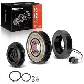 A-Premium Air Conditioner AC Compressor Clutch Kit Compatible with Mazda 3 2019-2022, 3 Sport 2019-2022, CX-30 CX30 2020-2022