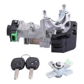 Ignition & Door Lock Cylinder Switch Assembly Set with 2 Keys 72185-SHJ-A01 Compatible with 2005-2010 Honda Odyssey 3.5L V6