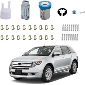 Ignition Lock Cylinder Compatible with Ford Edge Explorer F150 F250 F350 F450 F550/Lincoln Aviator Mark MKX Navigator/Mercury Montego Mountaineer 2004-2018, Replace#924-717