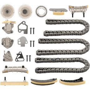 PHILTOP Timing Chain Kit for Trailblazer 2002-2009,Suburban 2500 2000-2013,Suburban 1500 2002-2014,Suburban 2015-2018,Silverado 2500 1999-2004,Silverado 1500 1999-2018,GTO 2004-2006 Timing Belt Kits