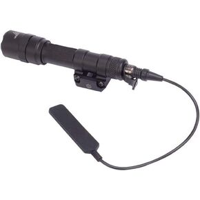 FARMSOLDIER M300A Tactical LED Mini Scout Flashlight Torch， Weapon Light with Pressure Switch Picatinny Mount Rail Offset Ring Side Mount for Hunting Hiking Tan in Saudi Arabia