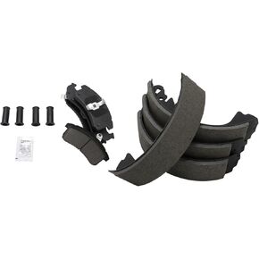 TRQ Brake Pads Ceramic Compatible with 94-99 Buick 94-96 Chevrolet Oldsmobile Pontiac