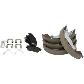 TRQ Brake Pads Ceramic Compatible with 2017-2019 Hyundai Elantra