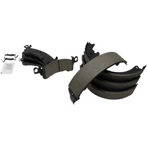TRQ Brake Pads Ceramic Compatible with 76-95 Chevrolet 85-91 GMC