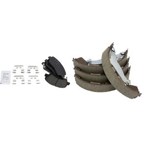 TRQ Brake Pads Ceramic Compatible with 2012-2017 Hyundai Accent