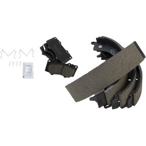 TRQ Brake Pads Ceramic Compatible with 2005-2021 Toyota Tacoma