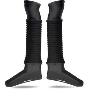 Pair of Air Cleaner Intake Duct Hose Compatible with Mercedes-Benz S550 4Matic 4.6L V8 2014-2017, S63 AMG Base 5.5L V8 W217 W222 2014 2015 2016 2017 2780904982 2780905082