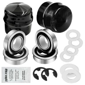9040H Front Wheel Bushing to Bearing Conversion Kit Compatible with Craftsman, Poulan, Husqvarna, Jonsered, Murray Lawn Mower Fits 532009040, 532124959, 91334, 491334MA, 5920H, 9040HR, 9040N