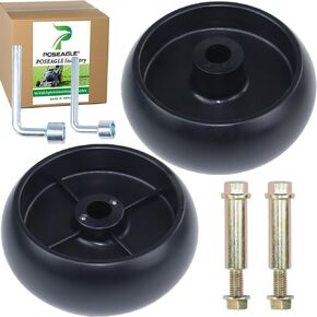 2 Pack GX10168 Deck Wheel Replaces GX10168 for John Deere 107H 107S 155C 1642HS D155 L110 L2048 L2548 LA100 LA105 LA110 LA115 LA165 S2554 X125 X126 Z245 Z255 Z315 Z320 Tractors