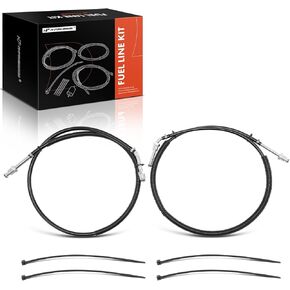 A-Premium Fuel line Kit Compatible with Chevrolet Tahoe, C1500 Suburban, C2500 Suburban, C3500, K1500, K1500 Suburban, K2500, K2500 Suburban & GMC Yukon, C1500 Suburban, C2500 Suburban, C3500, K1500