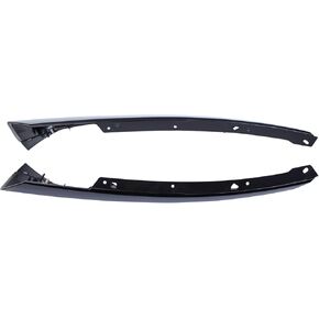 ApplianPar Left and Right Side Grille Molding Trim Extension Kit for Honda Civic 2017-2021