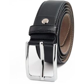 Belt Men, Leather Men's Belt, Dress Buckle Belt for Men, Men Belt for Jeans