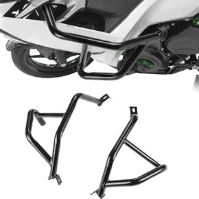 KEMIMOTO Motorcycle Ninja 400 250 Crash Cage Highway Stunt Cage Crash Bar Engine Guard Side Frame Falling Protector Bumper Ninja 400 250 2018-2024 Accessories