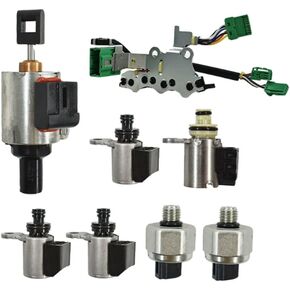 JF011E RE0F10A F1CJA 8PCS CVT Transmission Solenoid Valve Body Kit Fits For Nissan Altima/Rogue 2007-2012