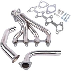 GELUOXI Stainless Steel Front EX Manifold Replacement for Chevy S10 Xtreme LS SLE S10 2.2L l4 2190CC 2WD 1994-2004