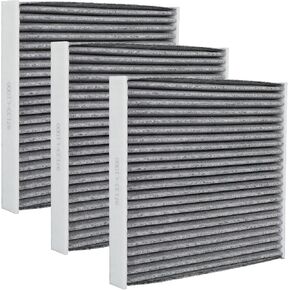 فلتر الهواء المقصورة لـ Hyundai لـ Tucson for Ioniq 5 for Santa Fe for Elantra for Kona for KIA for EV6 for niro ev for K5 Cabin Filter with Carbon Activated Carbon Replace 97133-L1000 ، 2 pack