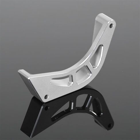 CNC 3D Front Sprocket Guard Cover متوافق مع CRF110F 2013-2024 الفضة دراجة نارية من الألومنيوم واقي محرك محرك محرك محرك محرك محرك الواقي. in Kuwait