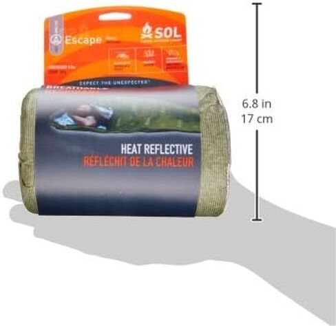 Survive Outdoors Longer 70% Reflective Escape Bivvy, Green in Saudi Arabia