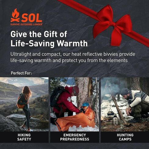 Survive Outdoors Longer 70% Reflective Escape Bivvy, Green in Saudi Arabia