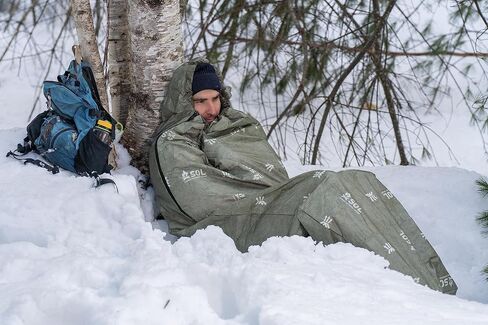 Survive Outdoors Longer 70% Reflective Escape Bivvy, Green in Saudi Arabia