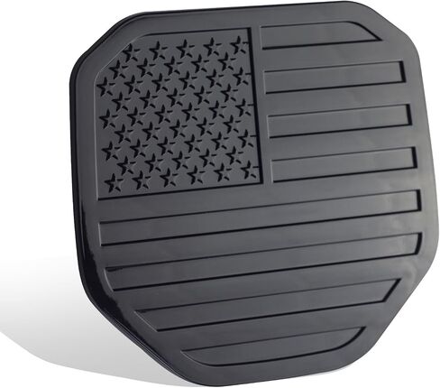 Rear Tailgate Emblem for 2019-2024 RAM 1500 2500 3500, Matte Black American Flag Back Tailgate Badge Logo in Saudi Arabia