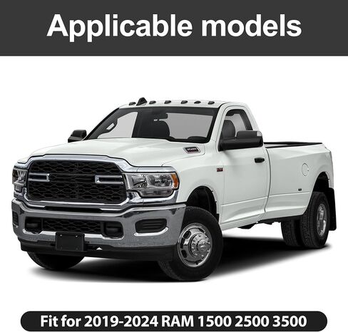Rear Tailgate Emblem for 2019-2024 RAM 1500 2500 3500, Matte Black American Flag Back Tailgate Badge Logo in Saudi Arabia