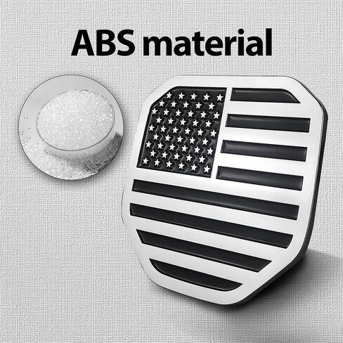 Rear Tailgate Emblem for 2019-2024 RAM 1500 2500 3500, Matte Black American Flag Back Tailgate Badge Logo in Saudi Arabia