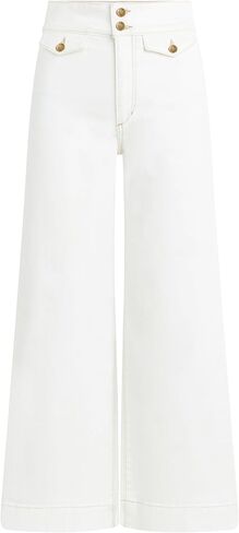 Joe's Women's The Ellia High Rise Wide Leg Ankle Jean in Saudi Arabia