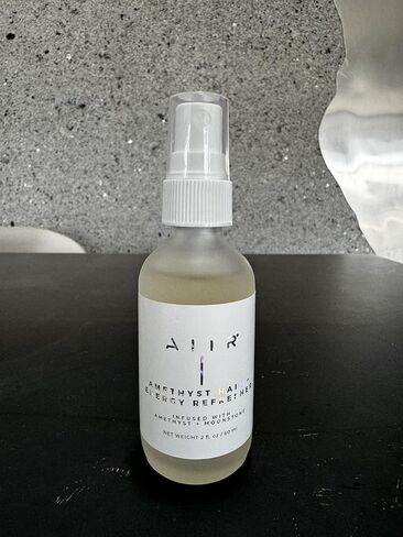 AIIR جمشت الشعر + منعش الطاقة - رذاذ الغرفة المملوء بالكريستال ورذاذ الشعر للطاقة الإيجابية، رذاذ تنظيف الطاقة مع ماء الورد للشعر - 2 أونصة سائلة in Kuwait