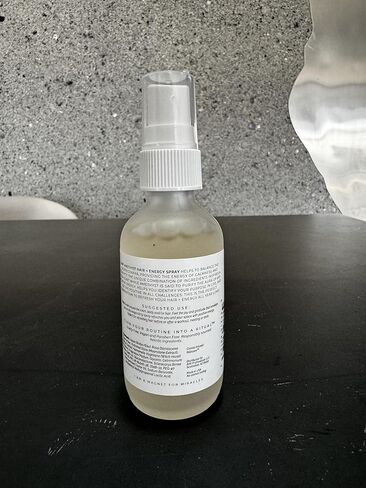 AIIR جمشت الشعر + منعش الطاقة - رذاذ الغرفة المملوء بالكريستال ورذاذ الشعر للطاقة الإيجابية، رذاذ تنظيف الطاقة مع ماء الورد للشعر - 2 أونصة سائلة in Kuwait