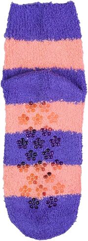 Mamia 6 Pairs Women's Cozy Slipper Socks Fuzzy Sock Multi Color in Saudi Arabia