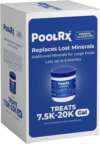 Pool RX 102001 6 Month Swimming Pool Algaecide Replacement, Single Unit, Blue in Saudi Arabia