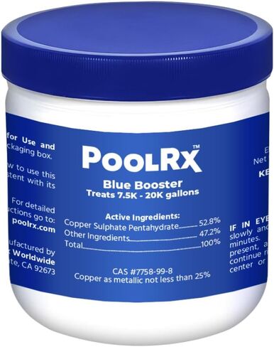 Pool RX 102001 6 Month Swimming Pool Algaecide Replacement, Single Unit, Blue in Saudi Arabia