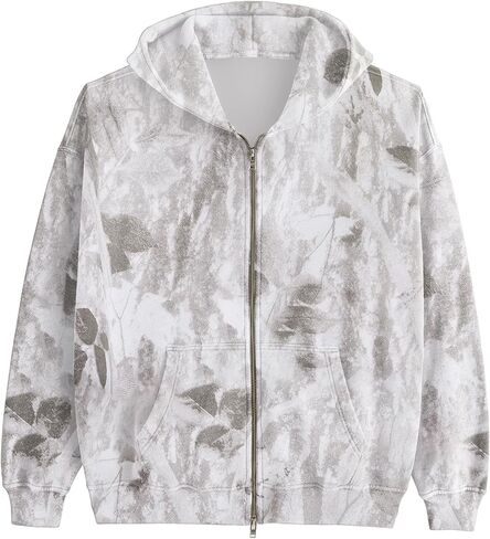 نساء Camo up hoodies كبير الحجم من النوع الثقيل من النوع الثقيل شيرت شتات طويلة الأكمام سترة الخريف شتاء ملابس الشتاء in Kuwait
