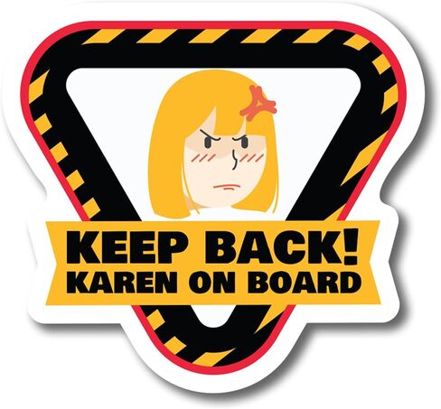 Magnet Me Up Get Off My Tail Cat Magnet Decal, No Tailgating, 6x4 Inch, Funny Cute Joke Gag Gift, Vehicle Safety, Automotive Magnet for Car, Truck, SUV, for Kitten Lovers, Crafted in USA in Saudi Arabia