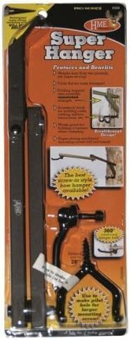 HME Products Pro Series Super Bow Hanger, Olive, 13.31x4.53x0.98 in Saudi Arabia