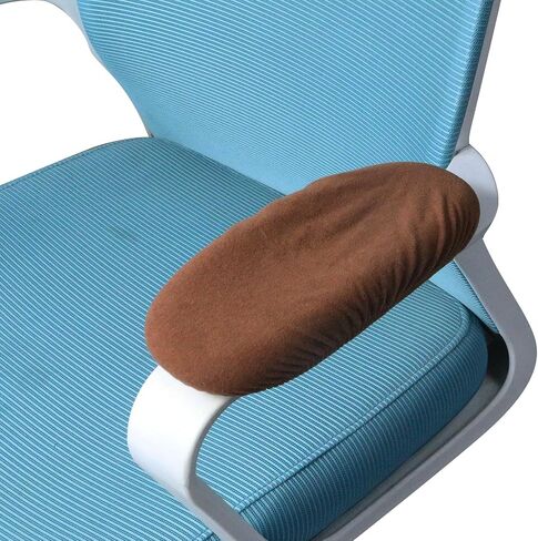 Crapyt 2 PCS Office Chair Arm Covers Grey Desk Chair Arm Covers Chair Arm Covers Protectors for Office Chairs, Gaming Chairs in Saudi Arabia