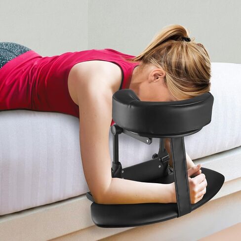 EBANKU Aluminum Face Space Holder, Universal Adjustable Headrest Bed face Cradle for Massage Tables in Kuwait