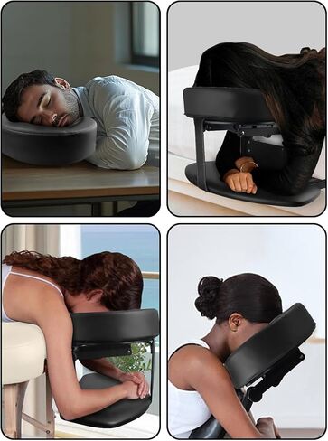 EBANKU Aluminum Face Space Holder, Universal Adjustable Headrest Bed face Cradle for Massage Tables in Kuwait