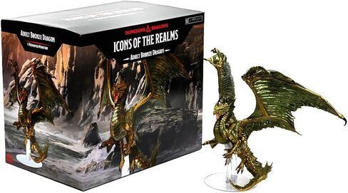 D&D Icons of The Realms: Adult Bronze Dragon in Saudi Arabia