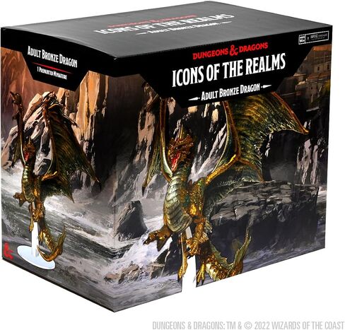 D&D Icons of The Realms: Adult Bronze Dragon in Saudi Arabia