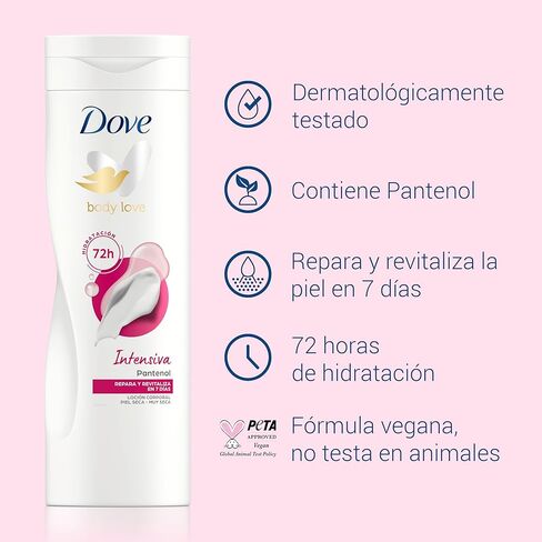 Dove Intense Nourishment Body Lotion 250ml Pack of 3 in Saudi Arabia