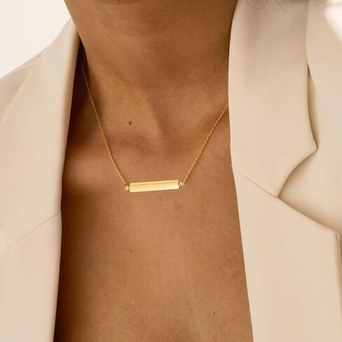 Horizontal Bar Urn Necklaces for Ashes for Women Stainless Steel Cremation Jewelry Ash Pendant of Loved One Keepaske Memorial Human Ashes in Saudi Arabia