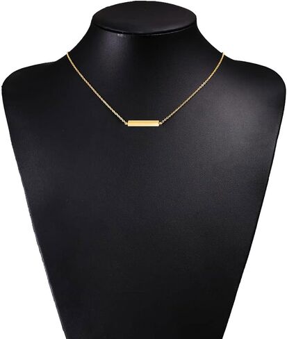 Horizontal Bar Urn Necklaces for Ashes for Women Stainless Steel Cremation Jewelry Ash Pendant of Loved One Keepaske Memorial Human Ashes in Saudi Arabia